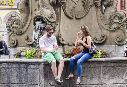 Couple in Würzburg, Germany