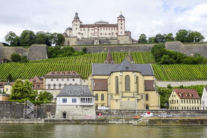 View of Marienburg Fortress, Würzburg