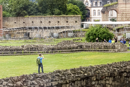 Roman ruins in Trier