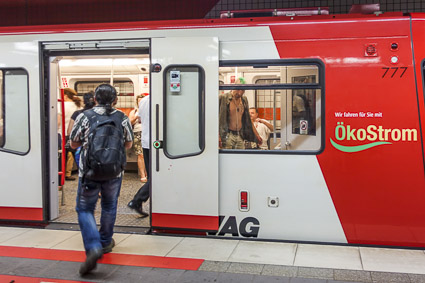 U-Bahn Line 2 train, Nuremberg