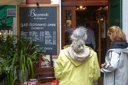 Bar in Venice's Castello district