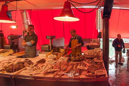 Shellfish in Chioggia Pescheria