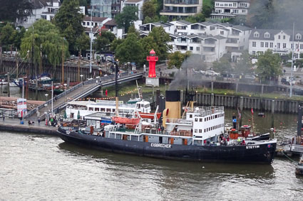 Icebreaker STETTIN at Museumshafen Oevelgönne, Hamburg