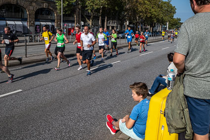 Foot race in Hamburg, Germany