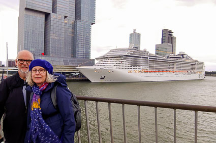 Durant and Cheryl Imboden on Erasmusbrug