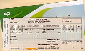 Reservation card