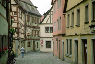 Rothenburg houses