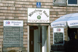 Mnchner Haus alpine hut, Zugspitze, Germisch-Partenkirchen