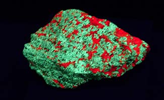 Fluorescent willemite