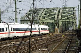 Cologne Hohenzollern Bridge photo