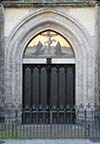 Schlosskirche doors with 95 Theses