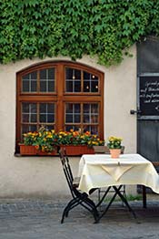 Munich beer garden