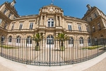 Palais du Luxembourg fisheye view