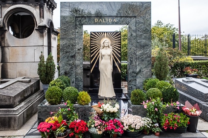 Tomb of Dalida, Montmartre Cemetery