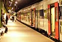 RER train in station