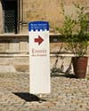 Cluny Museum entrance sign