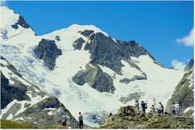 Steingletscher Sustenpass Switzerland Susten Pass road