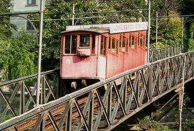 Old Polybahn car - Zurich Switzerland