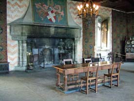 Interior of Chteau de Chillon, Montreux, Switzerland