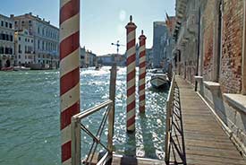 Ca' Foscari and Ca' Giustinian on the Grand Canal