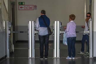 Venice People Mover turnstiles