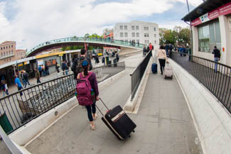 Piazzale Roma luggage and wheelchair ramp