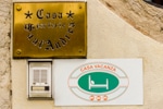 Casa Sant'Andrea sign