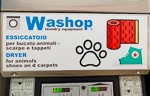 Washop self-service laundry instructions