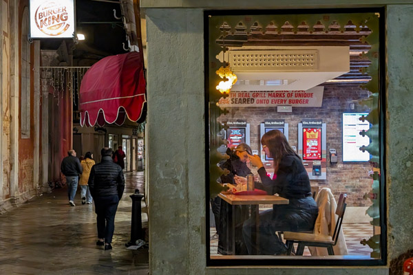 Burger King Rialto, Venezia