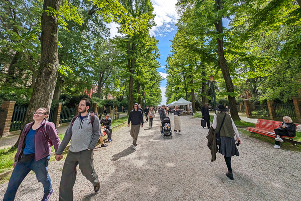 Viale Garibaldi, Venice, Italy.