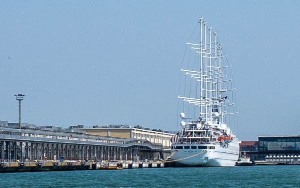 Windstar WIND SURF in Venice, Italy.