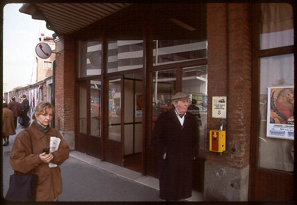 ACTV ticket office in Venice's Piazzale Roma, 1999