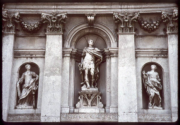 Salute Church detail, Venice