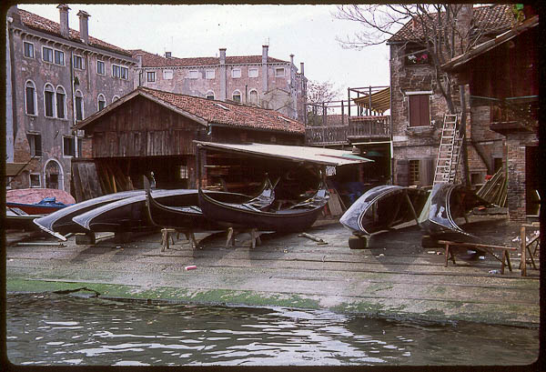 Squero di San Trovaso, Venice, 1999