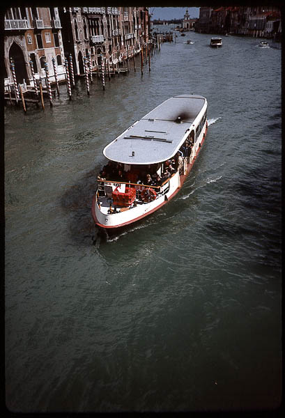 Linea 1 vaporetto, Venice, 1999