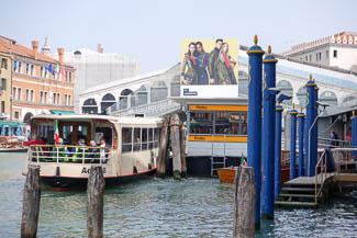 Rialto ACTV and Alilaguna waterbus station