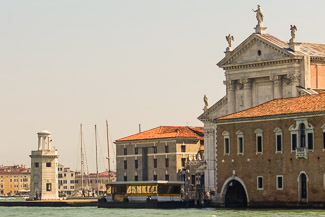 San Giorgio Maggiore and ACTV vaporetto stop