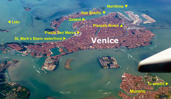 Venice aerial photo