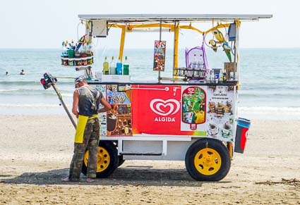 Food vendor, Lido di Venezia