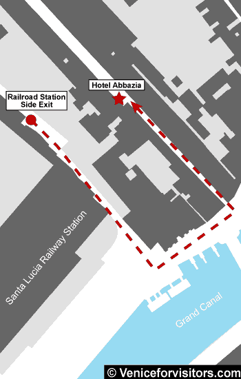 Hotel Abbazia map directions