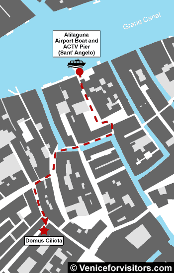 Domus Ciliota map directions 