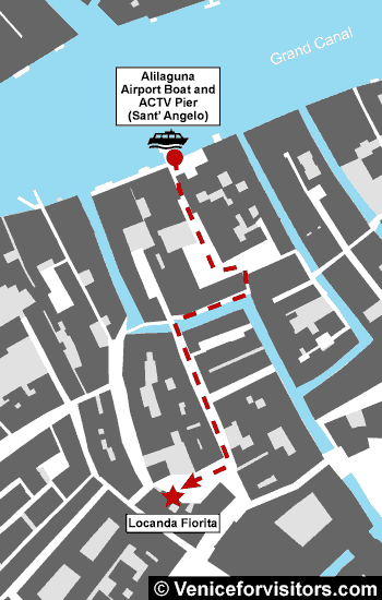 Locanda Fiorita map directions