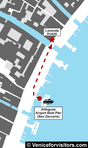 Locanda Vivaldi map directions