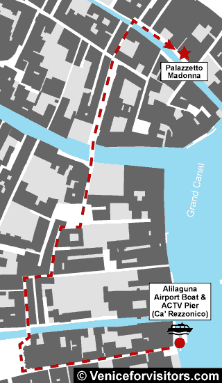 Palazzetto Madonna map directions