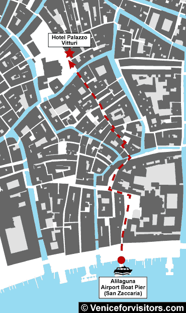 Hotel Palazzo Vitturi map directions