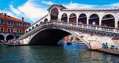 Venice Italy Rialto Bridge