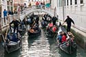 gondolas in side canal