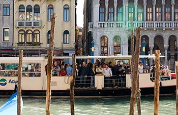 Vaporetto on Grand Canal